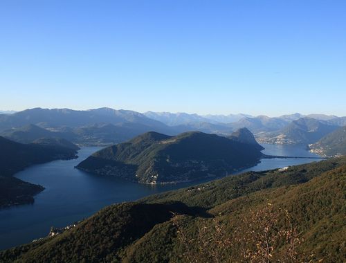 Lago di Lugano dal Monte Orsa